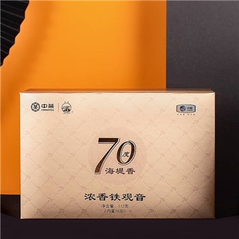 中茶|海堤  70度浓香铁观音 112g/盒 RL1040 （暂缺货）