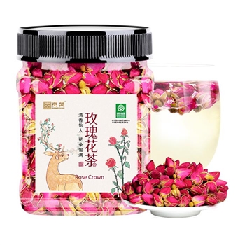 贡苑 玫瑰花茶 干瓣玫瑰花 100g