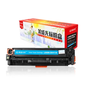 莱盛光标LSGB-CE411A彩色硒鼓适用于HP CP-M351a/M451/M375nw/M475dn 蓝色 硒鼓