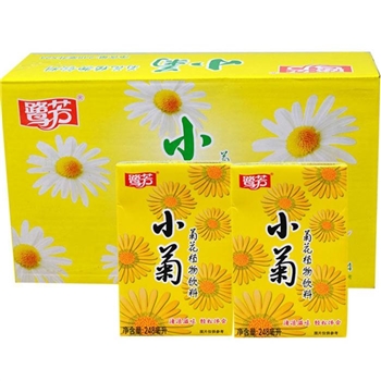 饮料 鹭芳 小菊 菊花茶 248ml*24盒 整箱装