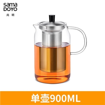 茶壶 尚明(samaDOYO) S045 耐热玻璃茶壶